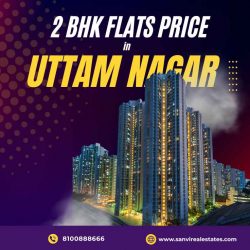 2 BHK Flats Price in Uttam Nagar