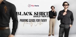 Black Shirt, Bold Moves: Pairing Guide for Every Party Vibe
