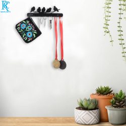 Buy Stylish Black Metal Key Holder