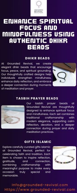 Enhance Spiritual Focus and Mindfulness Using Authentic Dhikr Beads