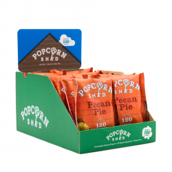 Pecan Pie Popcorn Packs with Roasted Pecans & Caramel Bliss