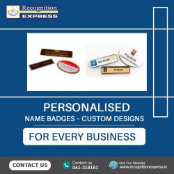 Personalised Name Badges – Custom Designs for Every Business