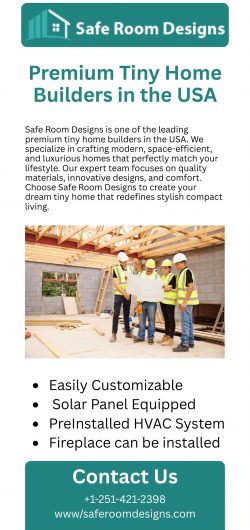 Premium Tiny Home Builders in the USA – SafeRoomDesigns