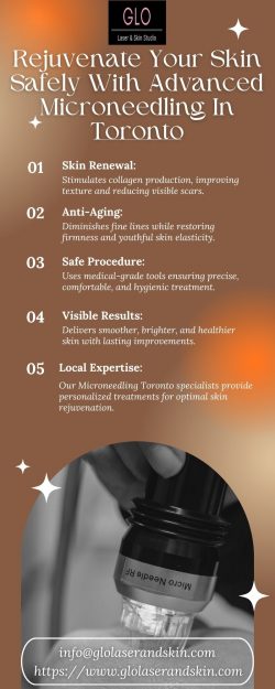 Rejuvenate Your Skin Safely With Advanced Microneedling In Toronto