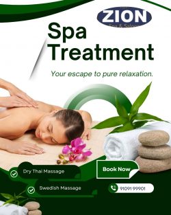 Best Body Massage Spa Near Me | Relax & Rejuvenate at Zion Spa & Salon