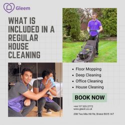 What Is Included in a Regular House Cleaning | Gleem Cleaning