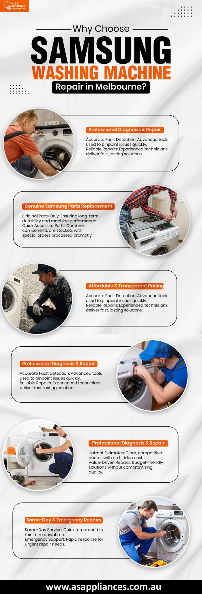 Why Choose Samsung Washing Machine Repair in Melbourne?