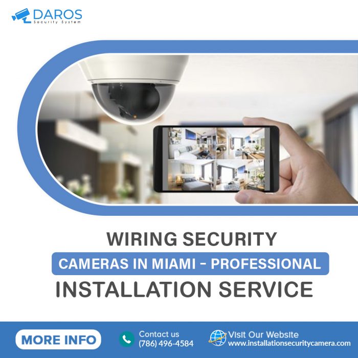 Wiring Security Cameras in Miami – Professional Installation Service