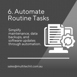 6️⃣. Automate Routine Tasks