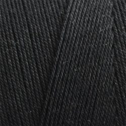 Högkvalitativ Svart Bomullsmattvarp – Perfekt för gör-det-själv-mattprojekt på Hobby 365se