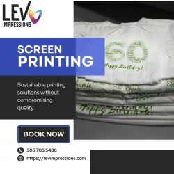 Enhance Your Apparel with Expert Screen Printing Services