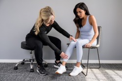 Gentle Female Chiropractic Adjustment Carmel