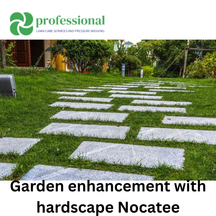 Garden Enhancement with Hardscape in Nocatee | PreferredMaintenance