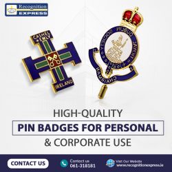 High-Quality Pin Badges for Personal & Corporate Use
