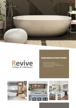 Home Renovations Sydney – Revive Kitchens & Bathrooms