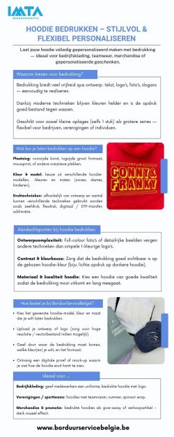Hoodie Bedrukken – Stijlvol & Flexible Personaliseren