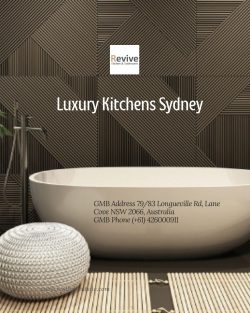 Luxury Kitchens Sydney – Revive Kitchens & Bathrooms