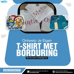 Ontwerp Je Eigen T-shirt met Borduring