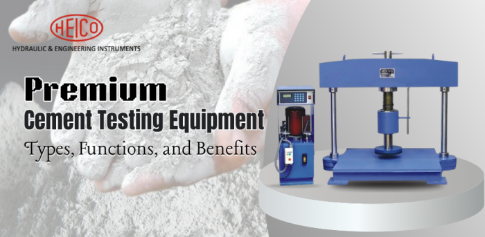Premium Cement Testing Equipment: Types, Functions, and Benefits