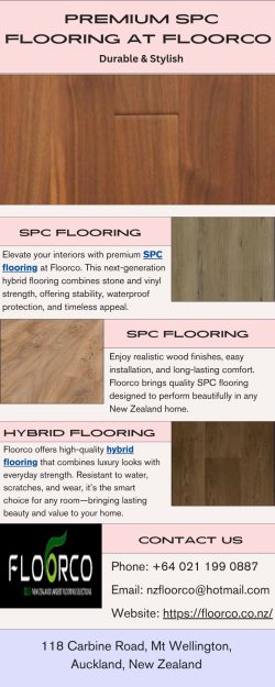 Premium SPC Flooring at Floorco – Durable & Stylish