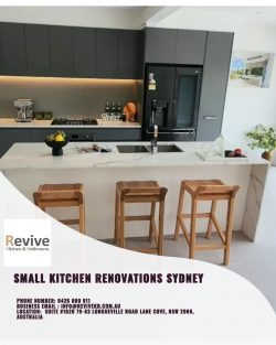 Small Kitchen Renovations Sydney – Revive Kitchens & Bathrooms