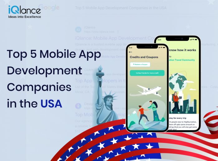 Top 5 Mobile App Development Companies in the USA
