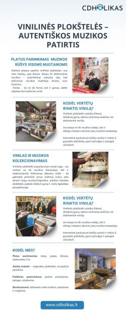 Vinilinės Plokštelės – Autentiškos Muzikos Patirtis
