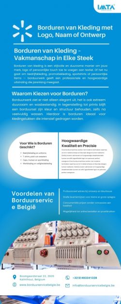 Borduren Van Kleding Met Logo,Naam of Ontwerp