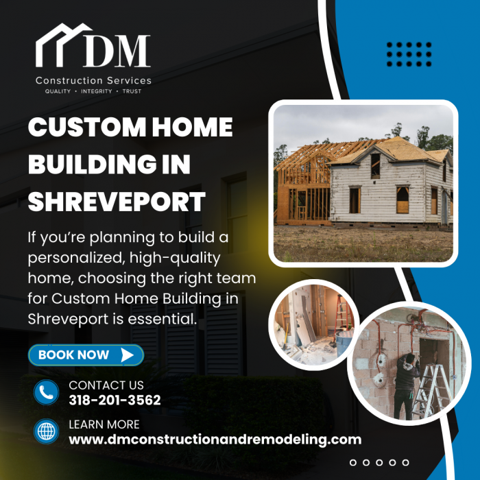 Build Your Dream Home with Trusted Shreveport Experts