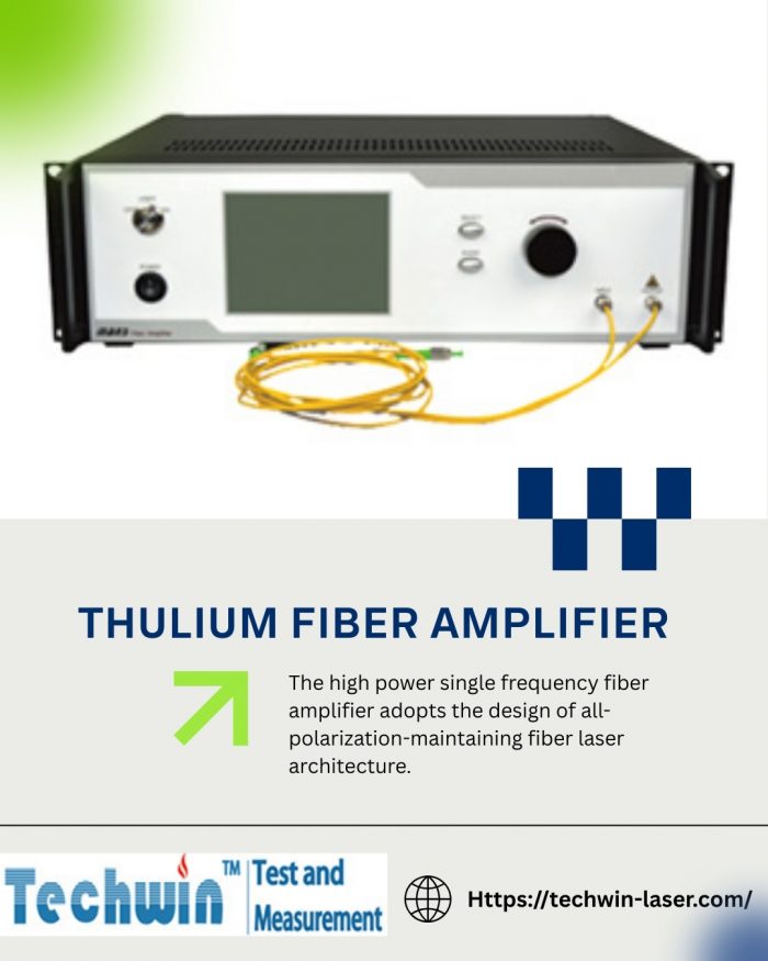 Efficient Thulium Fiber Amplifier For Mid Infrared Applications