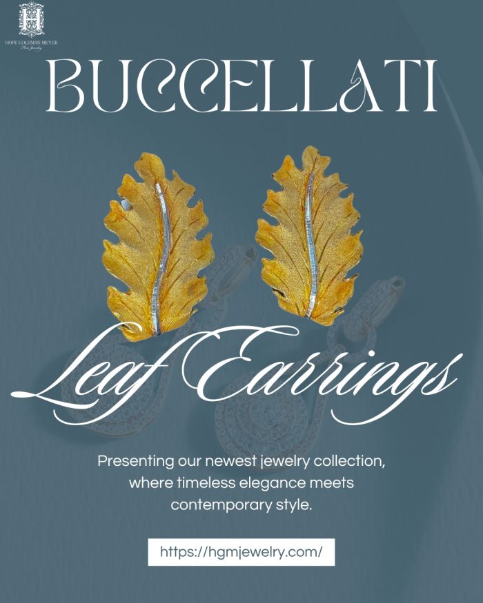 Elegant Buccellati Leaf Earrings For Fashion Lovers