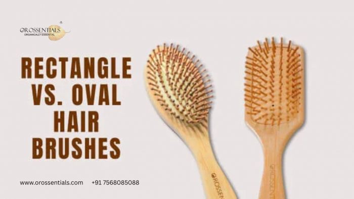 Orossentials Paddle brush vs oval brush for straight hair