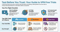 Free Trial VPN Services You Can Trust in 2025