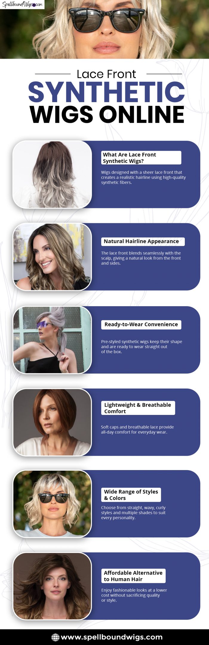 Lace Front Synthetic Wigs Online