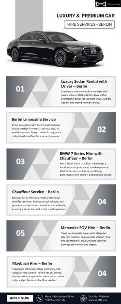Luxury & Premium Car Hire Services – Berlin