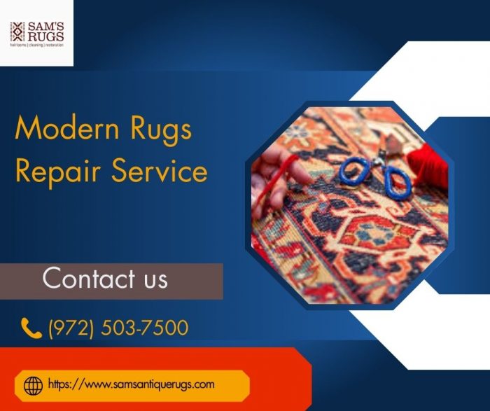 Professional Modern Rugs Repair Service