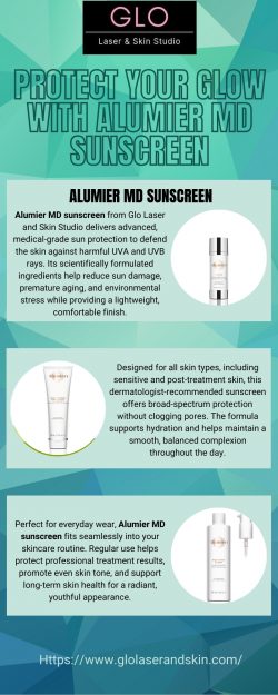 Protect Your Glow With Alumier MD Sunscreen