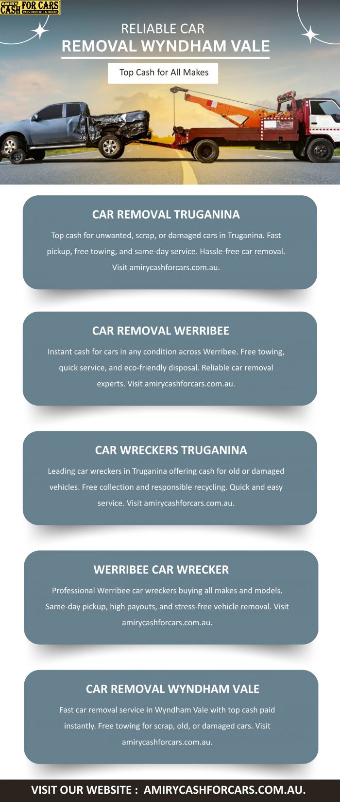 Reliable Car Top Cash for All Makes Removal Wyndham Vale