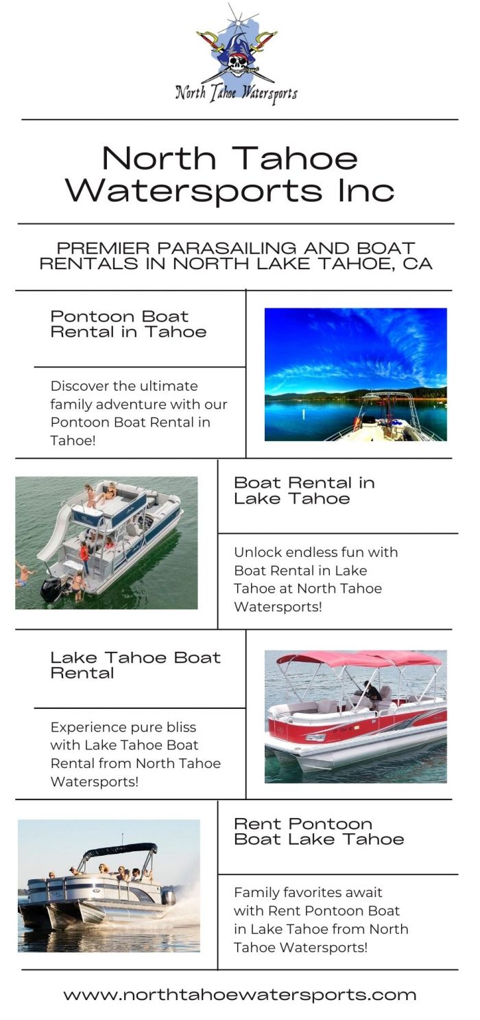 Rent Pontoon Boat Lake Tahoe
