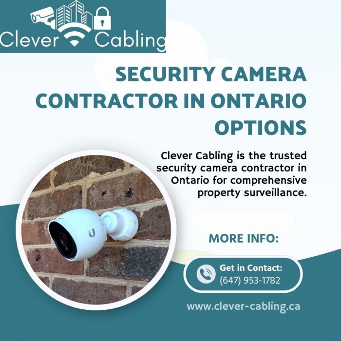 Security Camera Contractor In Ontario Options