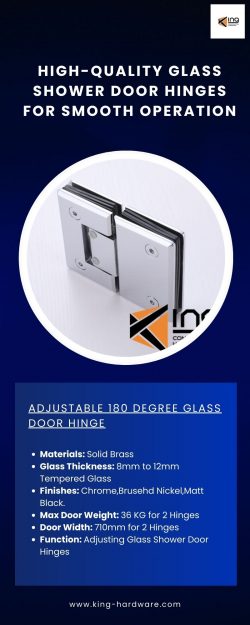 Shower Door Pivot Hinge Durable Glass Hardware Solutions