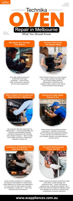 Technika Oven Repair in Melbourne — What You Should Know