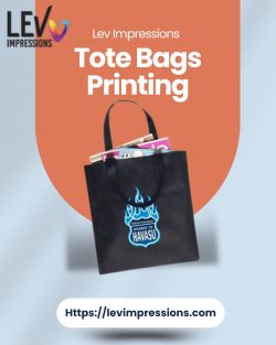 Tote Bags Printing For Modern Promotional Branding