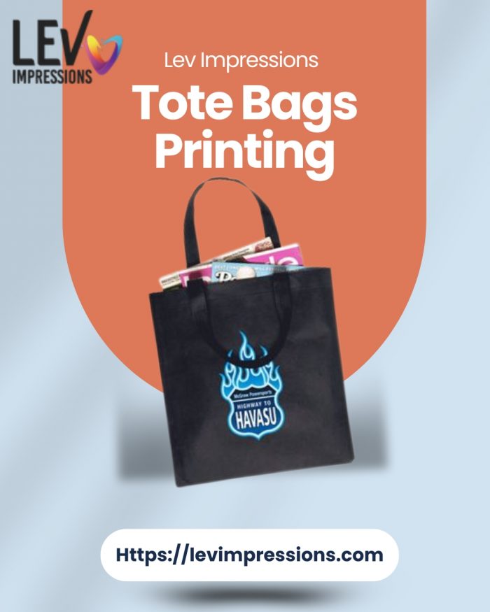 Tote Bags Printing For Modern Promotional Branding