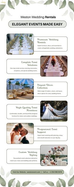 Weston Wedding Rentals
