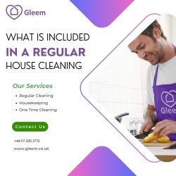 What Is Included in a Regular House Cleaning | Gleem Cleaning