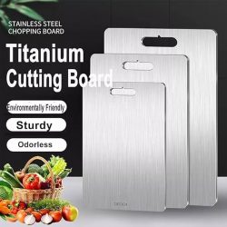 Tivano Cutting Board , Double-Sided Food Grade Chopping Board for Kitchen