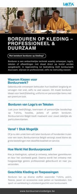 Borduren Op Kleding – Professioneel 7 Duurzaam