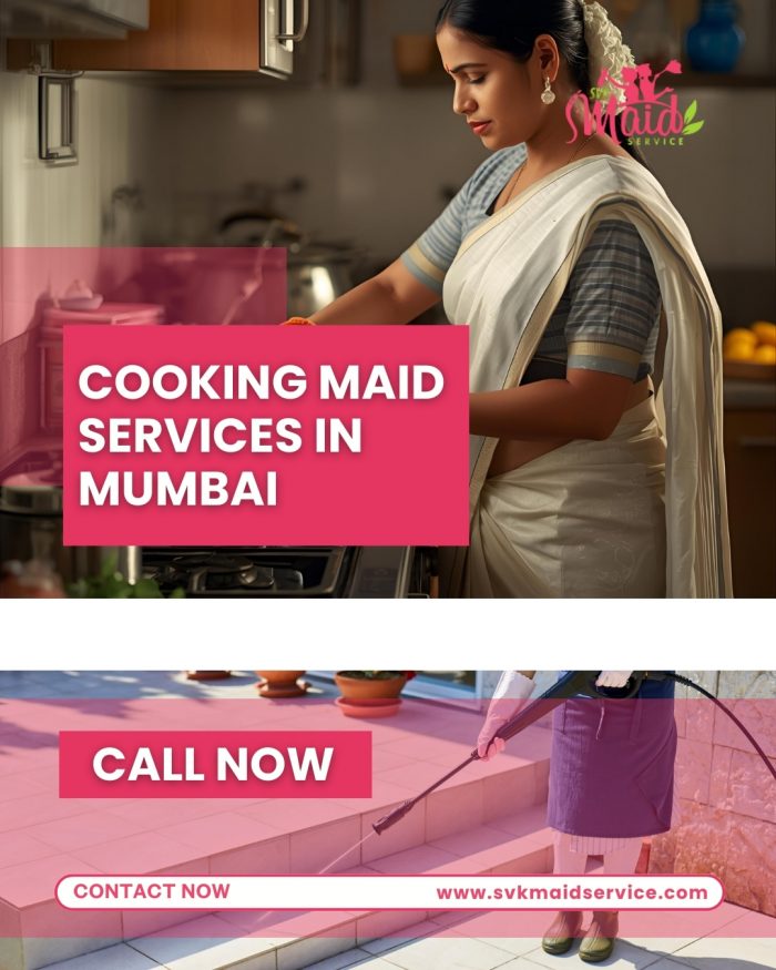 Cooking Maid Services in Mumbai – SVK Maid Service