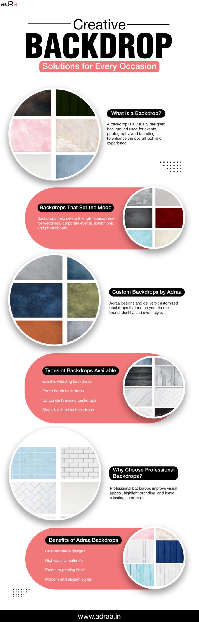 Creative Backdrop Solutions for Every Occasion